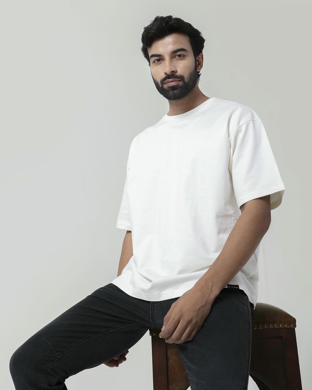 Off-White Oversized T-Shirt - CARAV