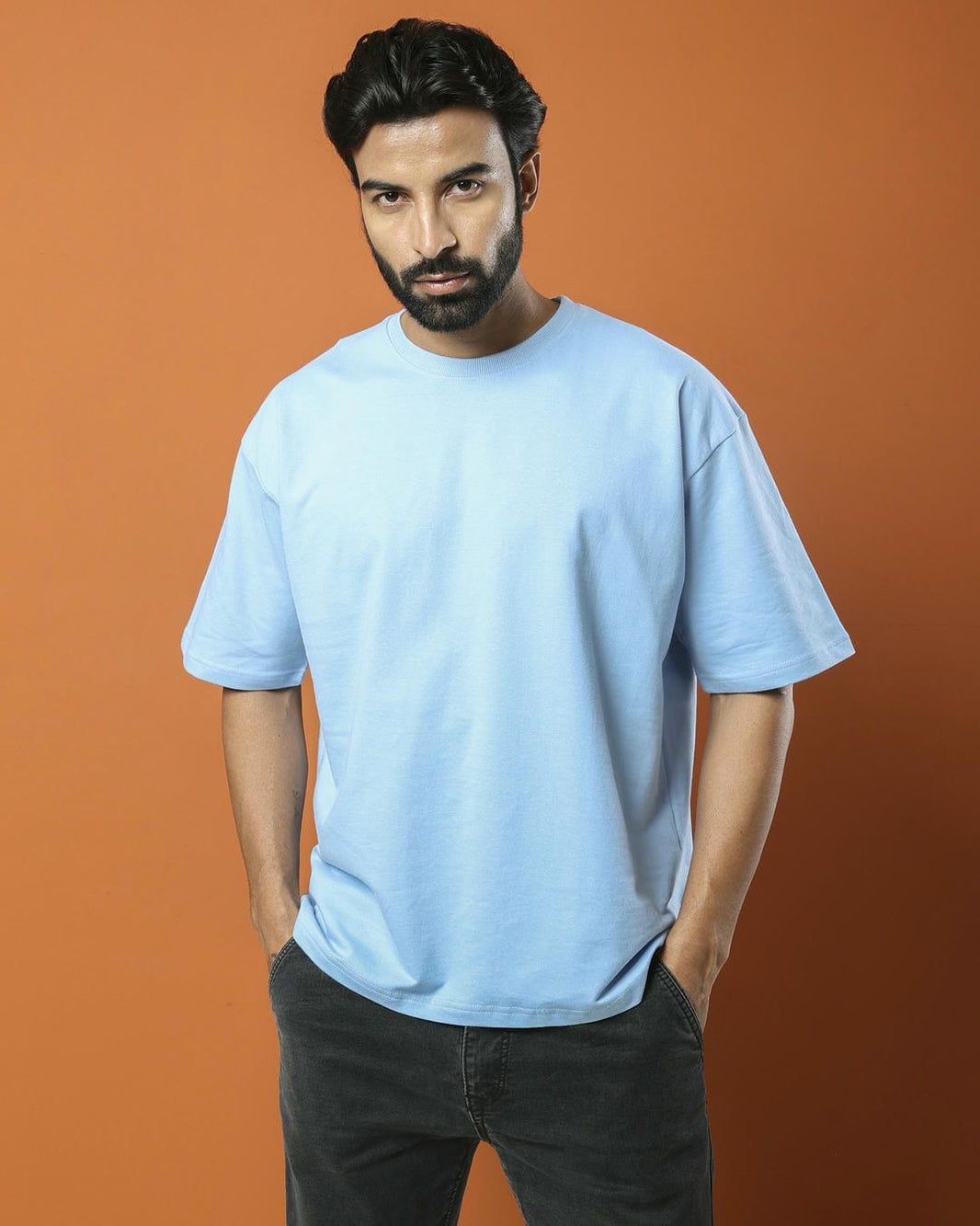 Sky Blue Oversized T-Shirt - CARAV