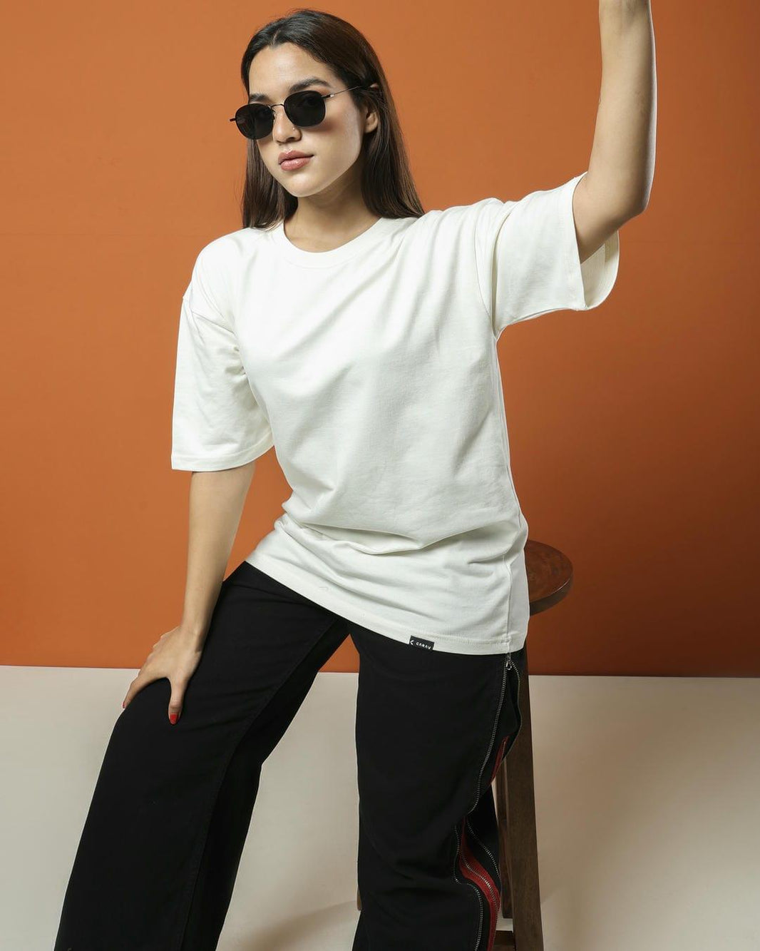 Off-White Oversized T-Shirt - CARAV